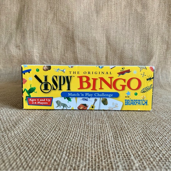 BRIARPATCH I SPY BINGO Match ‘n Play Challenge Game Ages 4 and Up - Picture 9 of 16